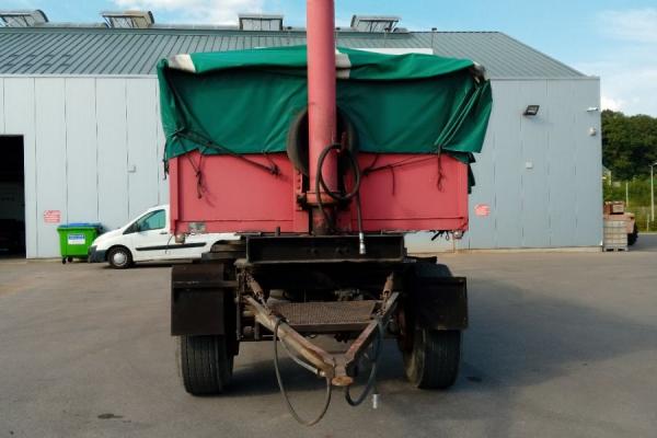Vente occasion Remorque - DIVERSEN AKO 22.5 M³ FULL ALUMINIUM  REMORQUE BENNE (Belgique - Europe) - Houffalize Trading s.a.