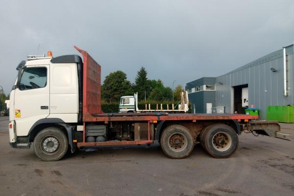 Second hand saleTruck units - VOLVO FH 500 6X4 full steel  CAMION PLATEAU (Belgique - Europe) - Houffalize Trading s.a.
