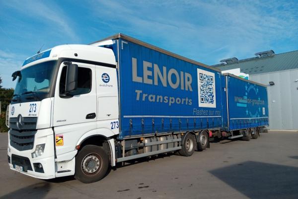 Vente occasion Porteur - MERCEDES ACTROS 2545  Camion bâché (Belgique - Europe) - Houffalize Trading s.a.