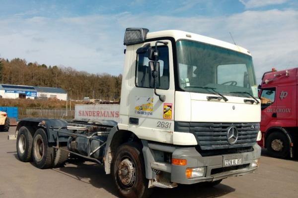 Second hand saleTruck units - MERCEDES ACTROS 2631  CAMION (Belgique - Europe) - Houffalize Trading s.a.