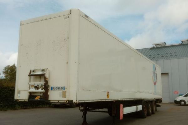 Semirremolque - KRONE Closed Box  Semi-remorque fourgon (Belgique - Europe) - Houffalize Trading s.a.