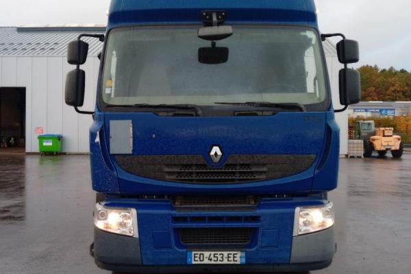 Vente occasion Porteur - RENAULT Premium  CAMION BACHE (Belgique - Europe) - Houffalize Trading s.a.