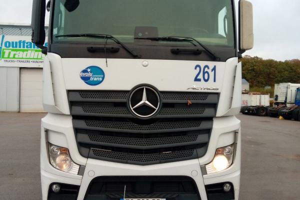 Vente occasion Porteur - MERCEDES ACTROS 2545  CAMION BACHE (Belgique - Europe) - Houffalize Trading s.a.