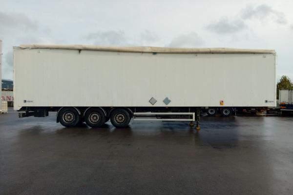 Vente occasion Remorque - LEGRAS FOND-MOUVANT  REMORQUE BACHEE (Belgique - Europe) - Houffalize Trading s.a.