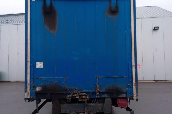Vente occasion Remorque - FRUEHAUF 2 ESSIEUX - 60 m³  REMORQUE BACHEE (Belgique - Europe) - Houffalize Trading s.a.