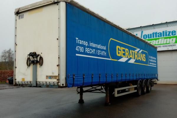 Semi-trailer - FRUEHAUF T39B  Semi-remorque bâchée (Belgique - Europe) - Houffalize Trading s.a.