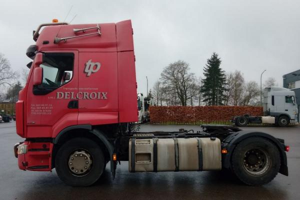 Unidades tractoras - RENAULT Premium 450  TRACTEUR (Belgique - Europe) - Houffalize Trading s.a.