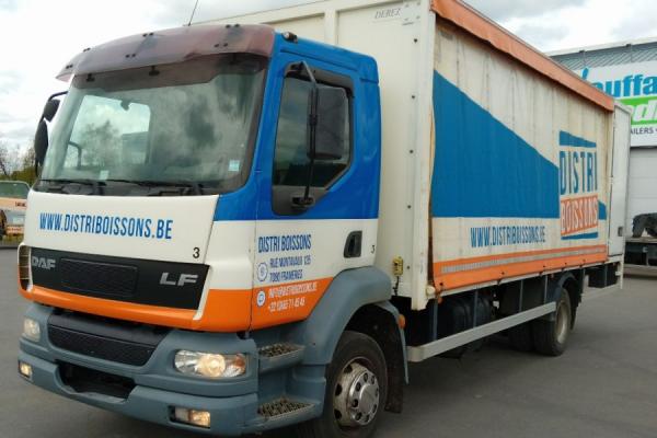 Truck units - DAF LF55  Camion fourgon (Belgique - Europe) - Houffalize Trading s.a.