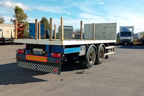 Vente occasion Remorque - DEOM SCHMIT REMORQUE 2 ESSIEUX    (Belgique - Europe) - Houffalize Trading s.a.