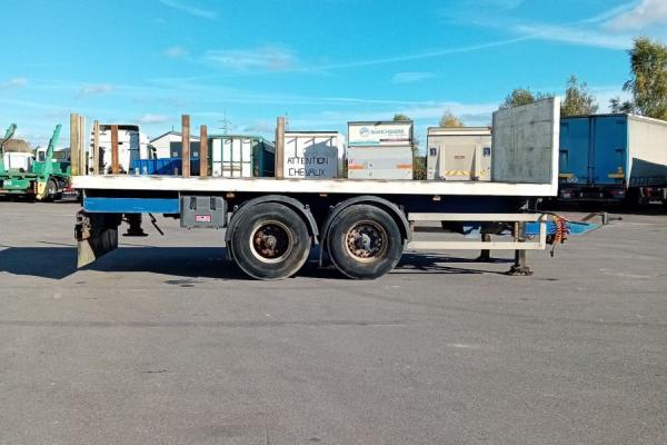 Vente occasion Remorque - DEOM SCHMIT REMORQUE 2 ESSIEUX    (Belgique - Europe) - Houffalize Trading s.a.