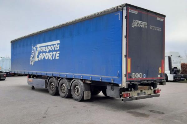 Vente occasion Remorque - FRUEHAUF   Semi-remorque bachee (Belgique - Europe) - Houffalize Trading s.a.