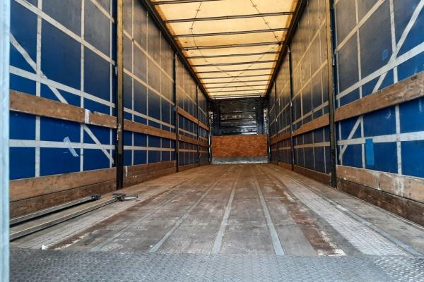 Vente occasion Remorque - FRUEHAUF   Semi-remorque bachee (Belgique - Europe) - Houffalize Trading s.a.
