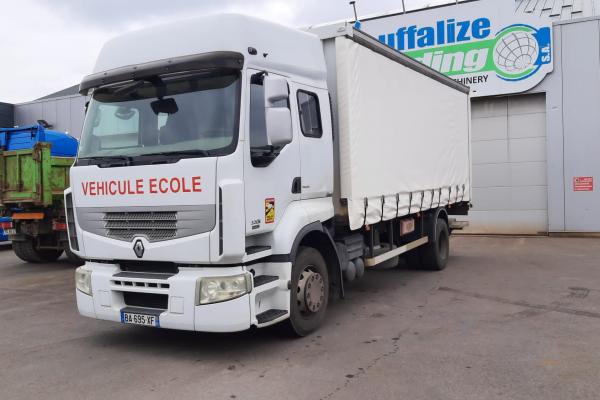Vente occasion Porteur - RENAULT Premium 370 DXI  Camion b?ch? (Belgique - Europe) - Houffalize Trading s.a.