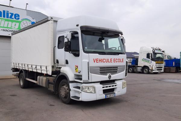 Vente occasion Porteur - RENAULT Premium 370 DXI  Camion b?ch? (Belgique - Europe) - Houffalize Trading s.a.
