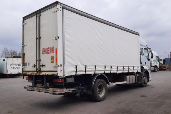 Vente occasion Porteur - RENAULT Premium 370 DXI  Camion b?ch? (Belgique - Europe) - Houffalize Trading s.a.
