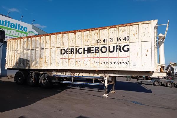Vente occasion Remorque - TRAX 66 M3  SEMI-REMORQUE BENNE (Belgique - Europe) - Houffalize Trading s.a.
