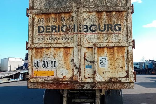 Vente occasion Remorque - TRAX 66 M3  SEMI-REMORQUE BENNE (Belgique - Europe) - Houffalize Trading s.a.