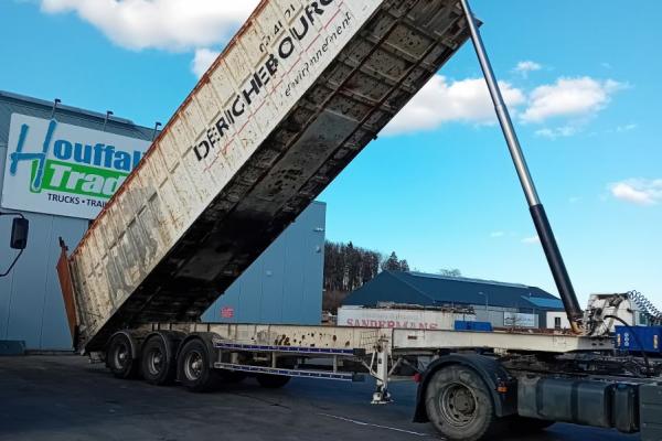 Vente occasion Remorque - TRAX 66 M3  SEMI-REMORQUE BENNE (Belgique - Europe) - Houffalize Trading s.a.