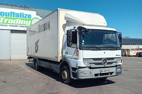 Vente occasion Remorque - MERCEDES Atego 1222  CAMION FOURGON (Belgique - Europe) - Houffalize Trading s.a.