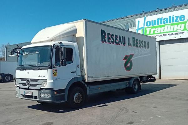 Vente occasion Remorque - MERCEDES Atego 1222  CAMION FOURGON (Belgique - Europe) - Houffalize Trading s.a.