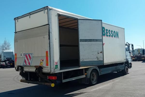 Vente occasion Remorque - MERCEDES Atego 1222  CAMION FOURGON (Belgique - Europe) - Houffalize Trading s.a.