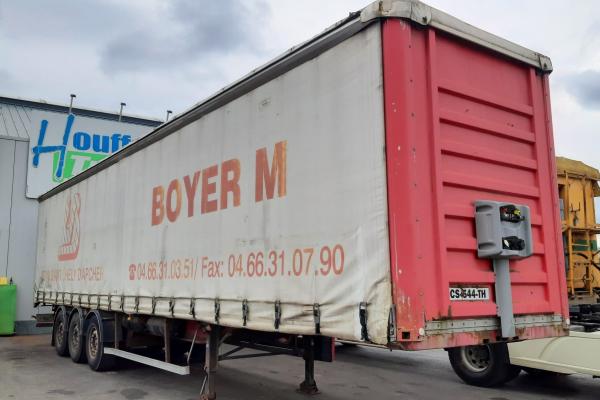 Vente occasion Remorque - FRUEHAUF TX34CSK9EAA  Semi-remorque bachee (Belgique - Europe) - Houffalize Trading s.a.