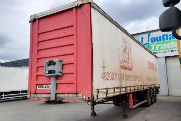 Vente occasion Remorque - FRUEHAUF TX34CSK9EAA  Semi-remorque bachee (Belgique - Europe) - Houffalize Trading s.a.