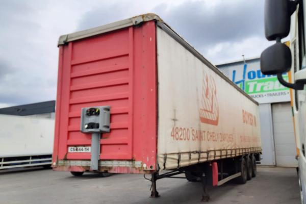 Vente occasion Remorque - FRUEHAUF TX34CSK9EAA  Semi-remorque bachee (Belgique - Europe) - Houffalize Trading s.a.