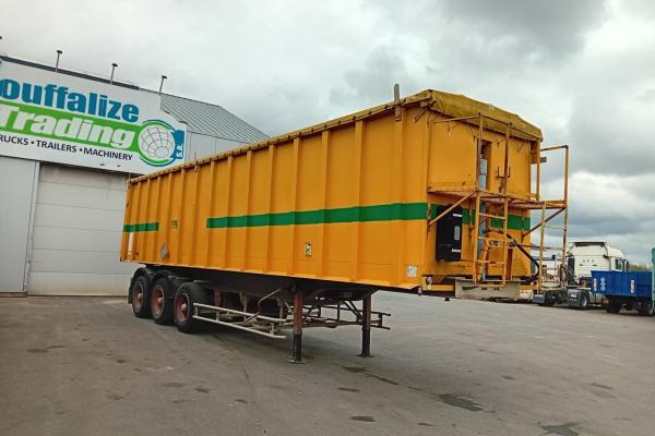 Vente occasion Remorque - FRUEHAUF   SEMI-REMORQUE BENNE (Belgique - Europe) - Houffalize Trading s.a.