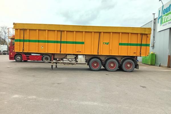 Vente occasion Remorque - FRUEHAUF   SEMI-REMORQUE BENNE (Belgique - Europe) - Houffalize Trading s.a.