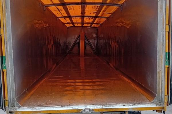 Vente occasion Remorque - FRUEHAUF   SEMI-REMORQUE BENNE (Belgique - Europe) - Houffalize Trading s.a.