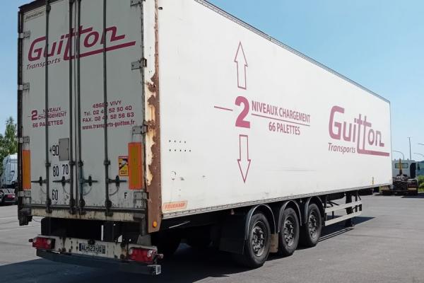 Auflieger - FRUEHAUF TX34VSK8EA  Semi-remorque fourgon (Belgique - Europe) - Houffalize Trading s.a.