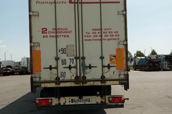 Auflieger - FRUEHAUF TX34VSK8EA  Semi-remorque fourgon (Belgique - Europe) - Houffalize Trading s.a.