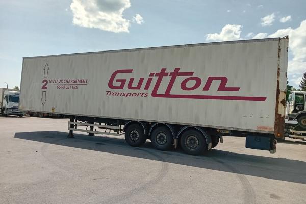 Auflieger - FRUEHAUF TX34VSK8EA  Semi-remorque fourgon (Belgique - Europe) - Houffalize Trading s.a.