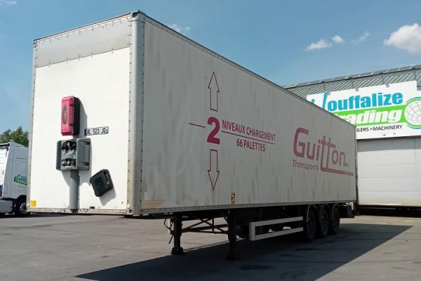 Auflieger - FRUEHAUF TX34VSK8EA  Semi-remorque fourgon (Belgique - Europe) - Houffalize Trading s.a.