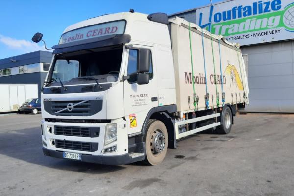 Vente occasion Porteur - VOLVO FM 370  Camion b?ch? (Belgique - Europe) - Houffalize Trading s.a.