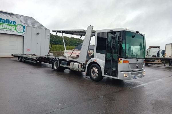 LKW-Einheiten - MERCEDES 1833 - ECONIC  Porte voitures (Belgique - Europe) - Houffalize Trading s.a.