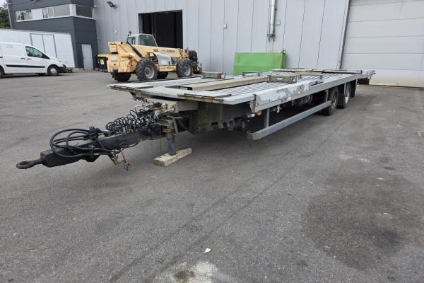 Auflieger - LOUAULT   Remorque porte engin (Belgique - Europe) - Houffalize Trading s.a.