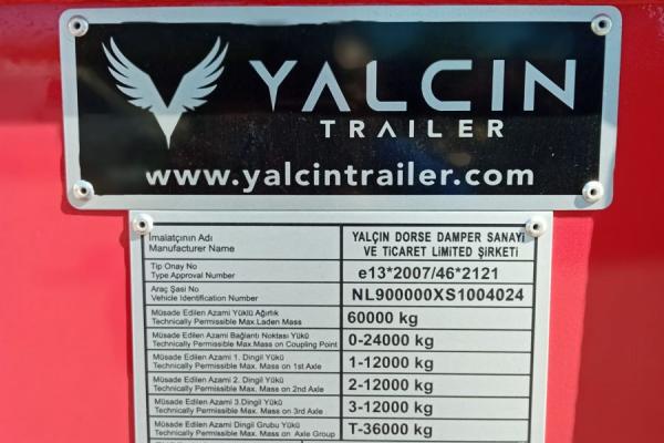 Semirremolque - YAL?IN DORSE   SEMI REMORQUE (Belgique - Europe) - Houffalize Trading s.a.