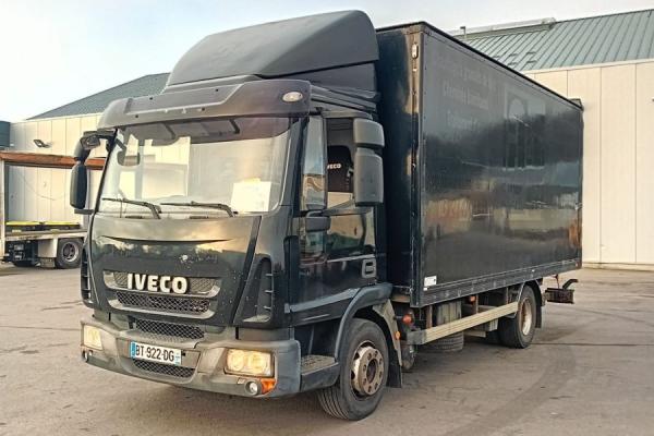 Vente occasion Porteur - IVECO ML 120  Camion fourgon (Belgique - Europe) - Houffalize Trading s.a.