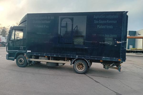 Vente occasion Porteur - IVECO ML 120  Camion fourgon (Belgique - Europe) - Houffalize Trading s.a.