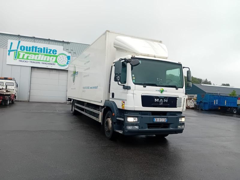 Vente occasion Porteur - MAN TGM 340 FOURGON (Belgique - Europe) - Houffalize Trading s.a.