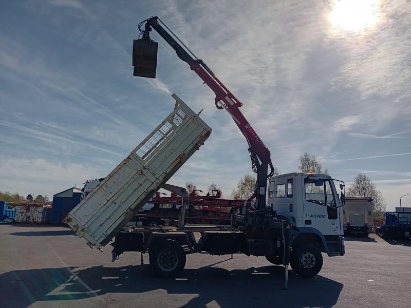 Vente occasion Porteur - IVECO 130E15 BENNE (Belgique - Europe) - Houffalize Trading s.a.