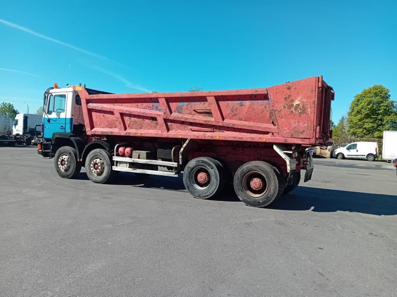 Vente occasion Porteur - MAN 33.422 Camion Benne 8x4 (Belgique - Europe) - Houffalize Trading s.a.