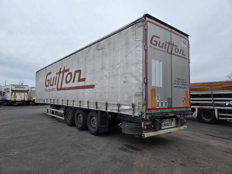 Vente occasion Remorque - Schmitz Cargobull Bâchée (Belgique - Europe) - Houffalize Trading s.a.