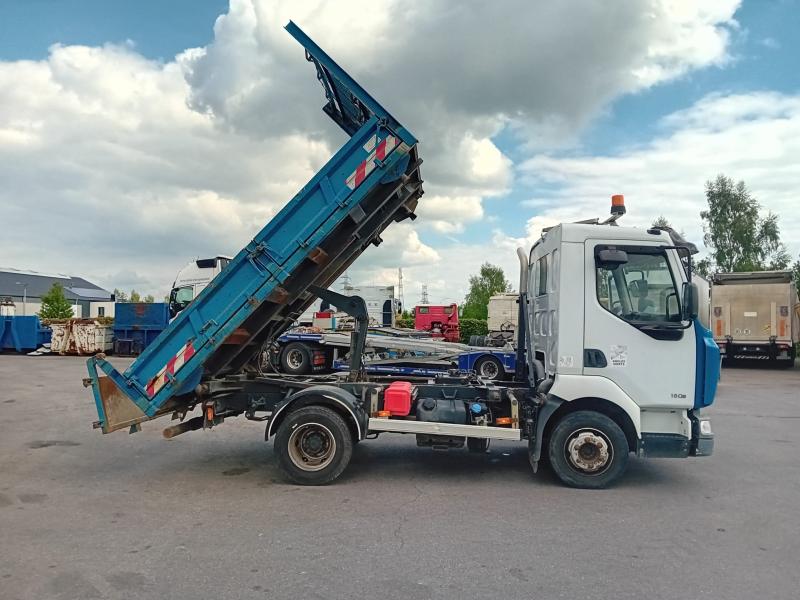 Vente occasion Porteur - Renault Midlum 180dxi benne (Belgique - Europe) - Houffalize Trading s.a.