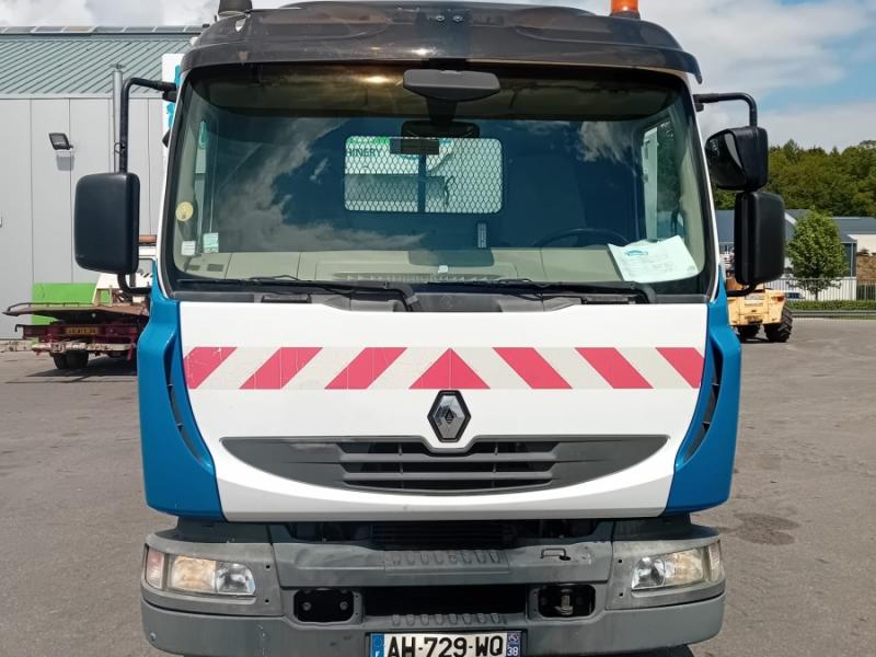 Vente occasion Porteur - Renault Midlum 180dxi benne (Belgique - Europe) - Houffalize Trading s.a.